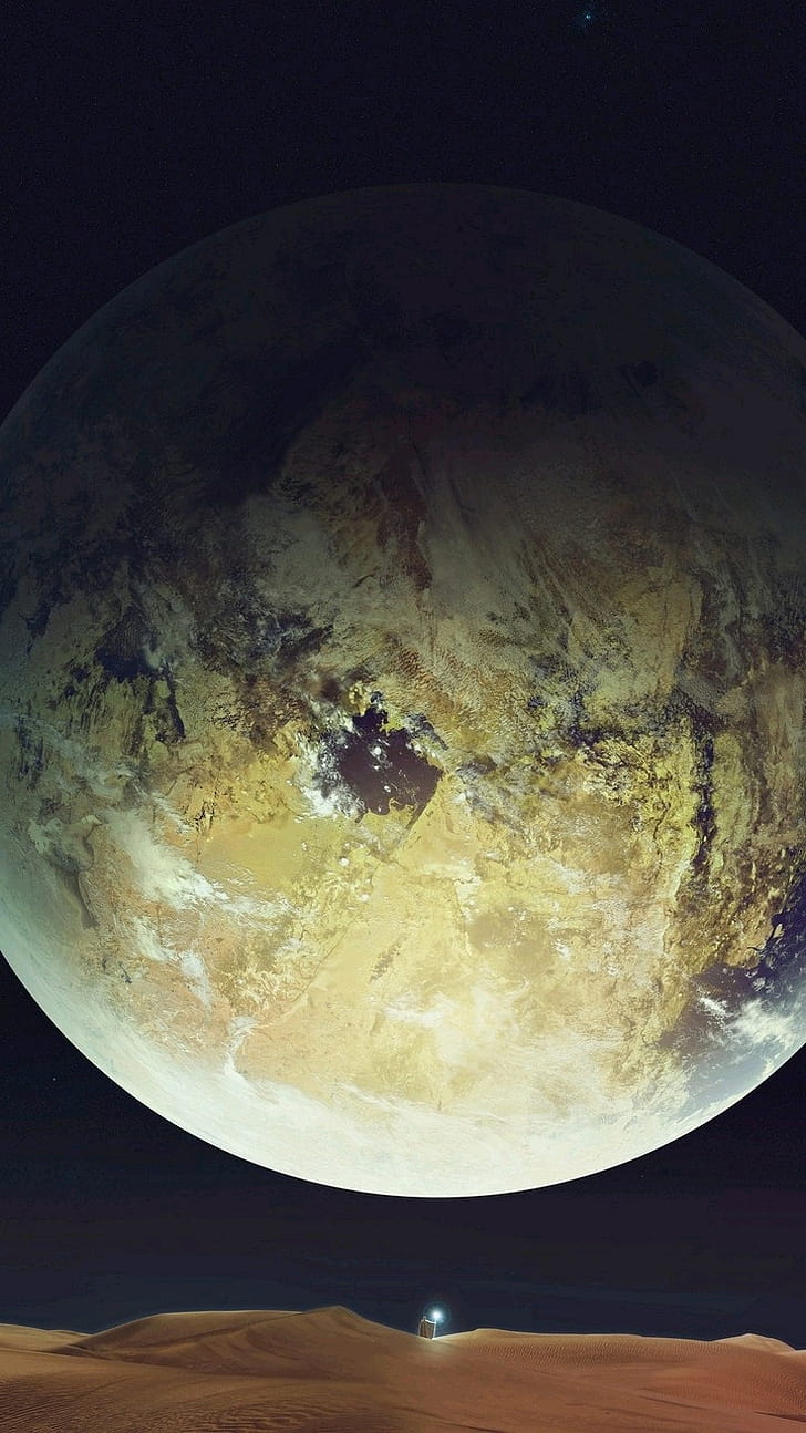 Sci Fi, planet phone wallpaper