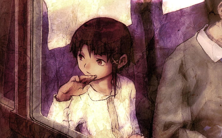 Serial Experiments Lain, Anime wallpaper