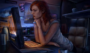 Mass Effect Commander Shepard, mass-effect, commander-shephard, games, artist, artwork, digital-art, scifi, deviantart wallpaper