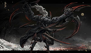 dark, warrior wallpaper