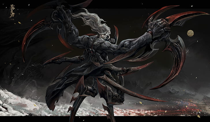 dark, warrior wallpaper