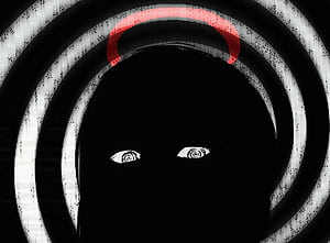 Makima's Hypnotic Eyes — Chainsaw Man  Quad  Horror, manga, Chainsaw Man, Makima (Chainsaw Man), Anime Eyes, horror wallpaper