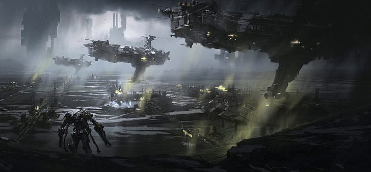 Sci Fi, spaceship wallpaper