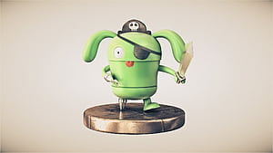 Pirate Android, pirate, android wallpaper