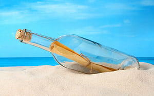 Message in a Bottle, JavaScript module, ESM module loaders, Coding technique wallpaper