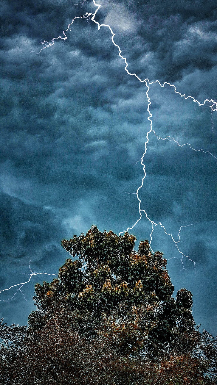 thunderstorm , Thunderstorm , Thunderstorm, Thunder phone wallpaper