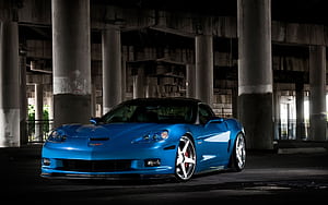 Corvette C6,  background wallpaper