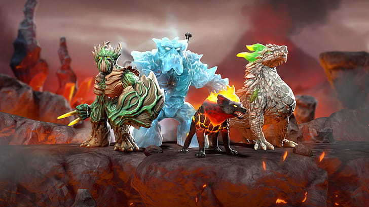 Eldrador Creatures Shadowfall:   Monster, video game, Eldrador Creatures Shadowfall, monster wallpaper