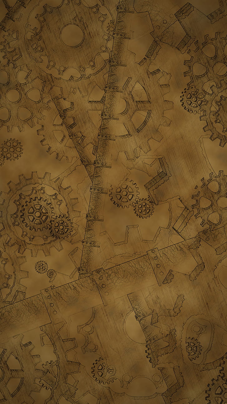 technology, drawing, Sci Fi, steampunk phone wallpaper
