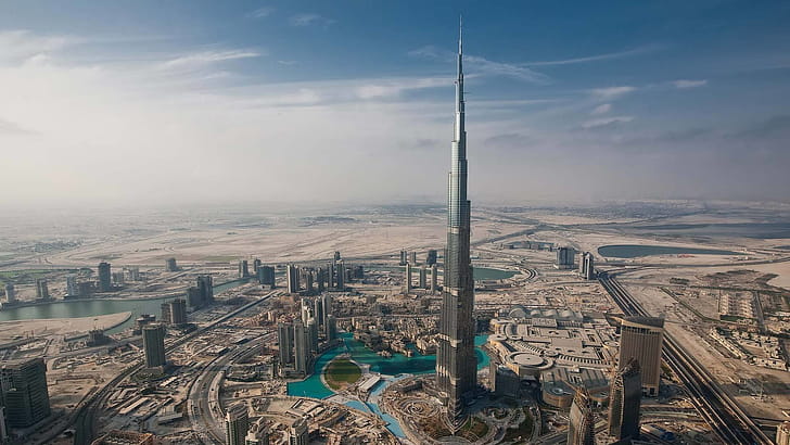 High resolution Dubai,  background, wallpaper