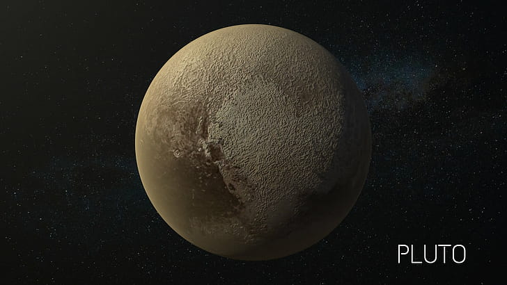 3D Model, Pluto wallpaper