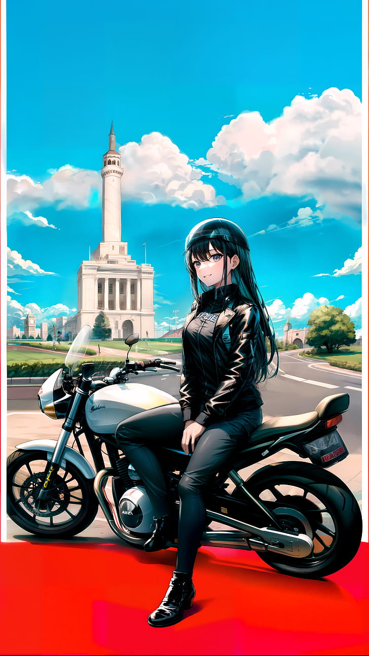 tower, motorcycle phone wallpaper