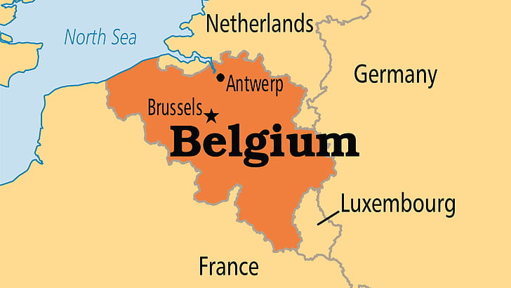 Map, Belgium wallpaper