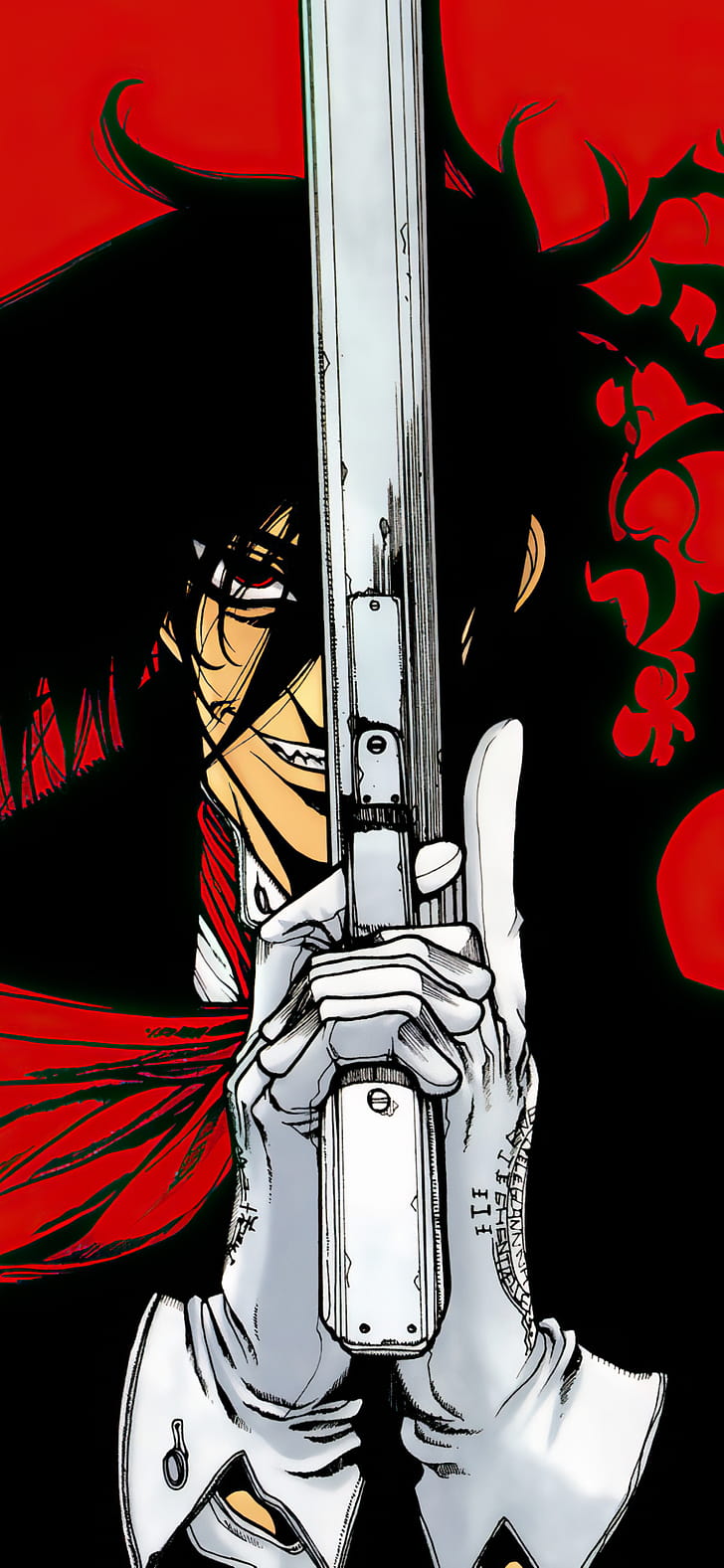 Alucard (Hellsing), Anime, Hellsing phone wallpaper