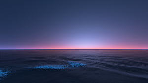 Silent Sea , sea, nature wallpaper