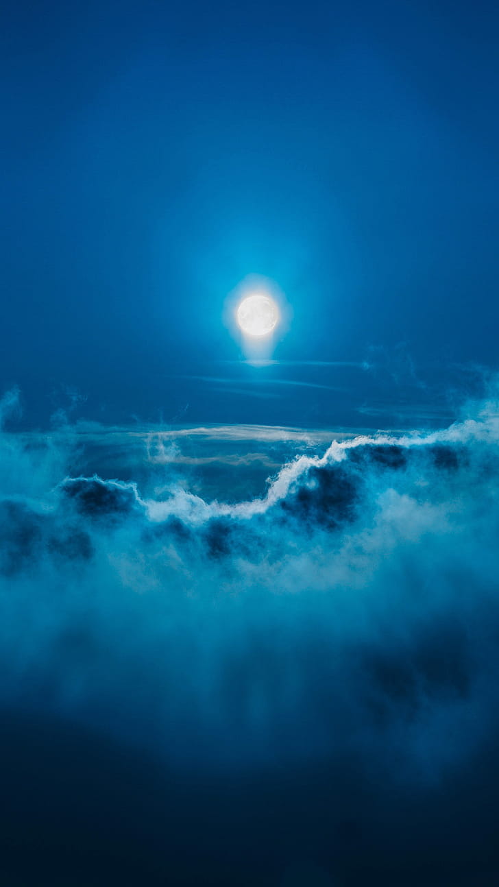 nature, night phone wallpaper