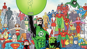 JLA: Year One, Comic wallpaper