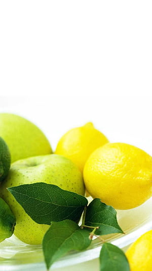Apple, Lemons phone wallpaper
