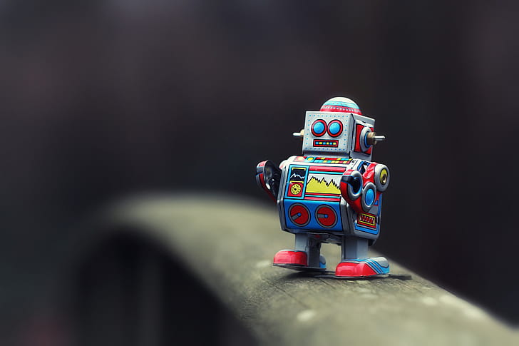 Robot,  , Toy, Macro wallpaper