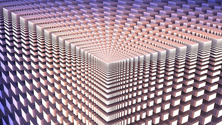 Cube, Illusions wallpaper