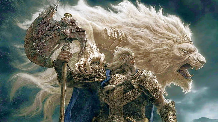 : Godfrey, First Elden Lord from Elden Ring, Elden Ring wallpaper