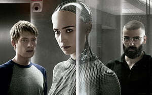 Ex Machina, Artificial intelligence, Technological marvel, Intriguing sci-fi wallpaper