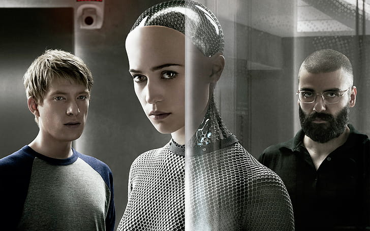 Ex Machina, Artificial intelligence, Technological marvel, Intriguing sci-fi wallpaper