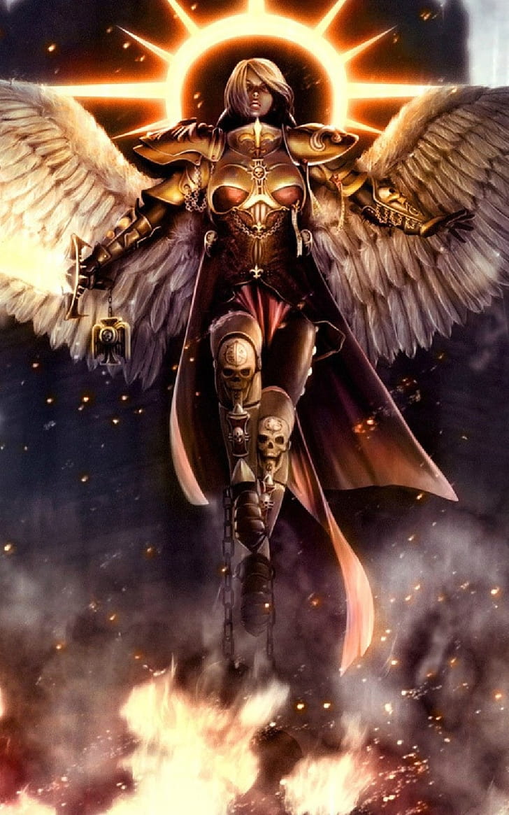 Sci Fi, warrior, video game phone wallpaper