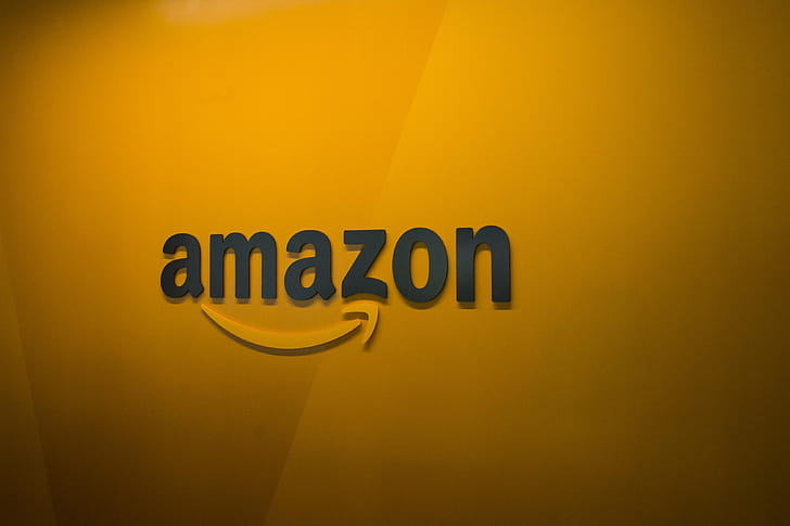 Amazon, Logo , wallpaper
