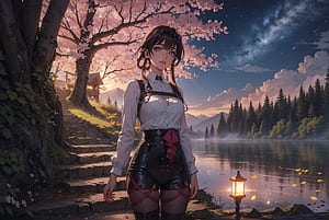 The Ai Anime Girl, anime, anime-girl, ai-girls, ai, artist, artwork, digital-art, deviantart wallpaper