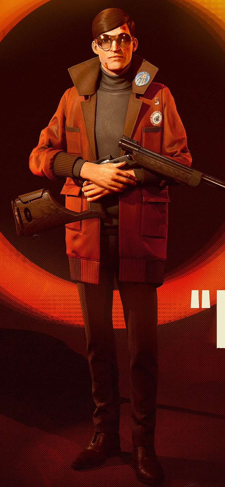 Egor Serling, Deathloop phone wallpaper