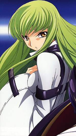 Lelouch Lamperouge, C.C. (Code Geass), Anime, Code Geass phone wallpaper
