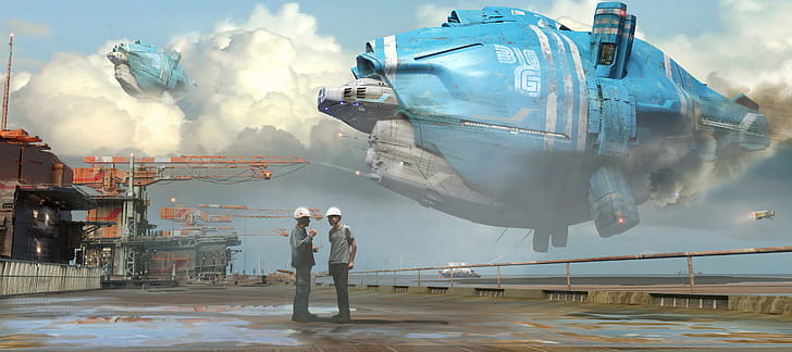 Sci Fi, spaceship wallpaper