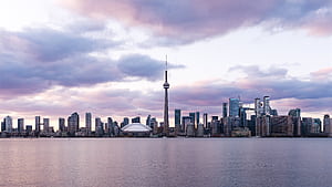 Toronto Skyline, Timelapse Sequence wallpaper