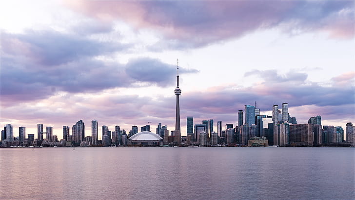 Toronto Skyline, Timelapse Sequence wallpaper