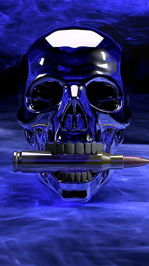 dark, skull phone wallpaper