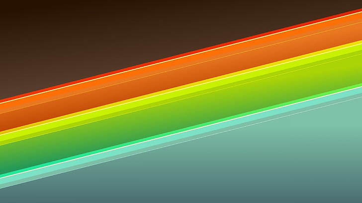 Lines , , Orange and blue pattern wallpaper