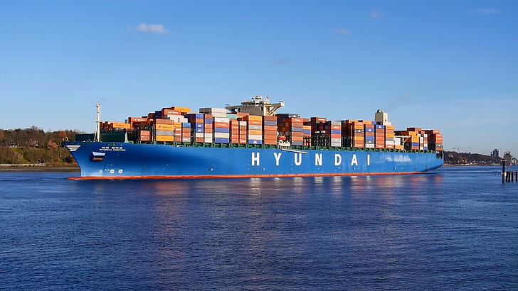 Container Ship, Vehicles wallpaper