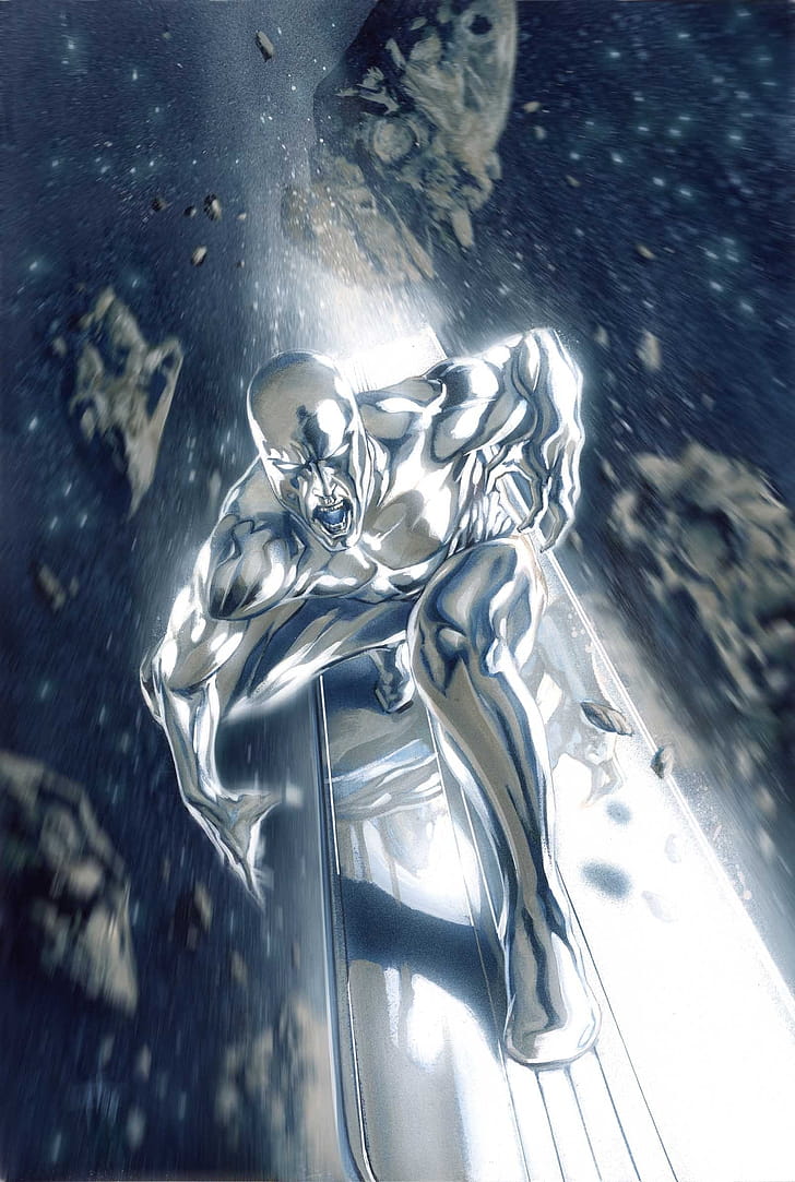 Silver Surfer , Background phone wallpaper