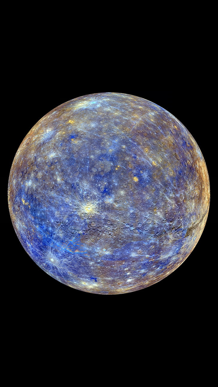 Mercury, Planets phone wallpaper