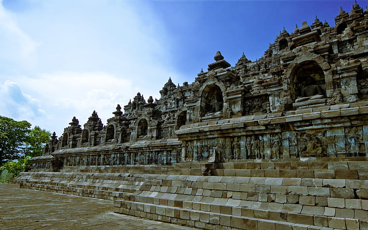 Borobudur , Background wallpaper