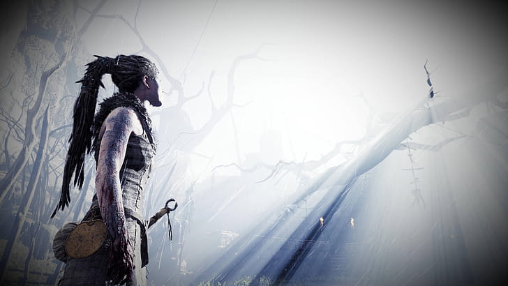 Hellblade, Striking , Unique backgrounds, Artistic visuals wallpaper