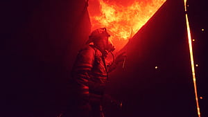 Fireman, , , Firefighter wallpaper