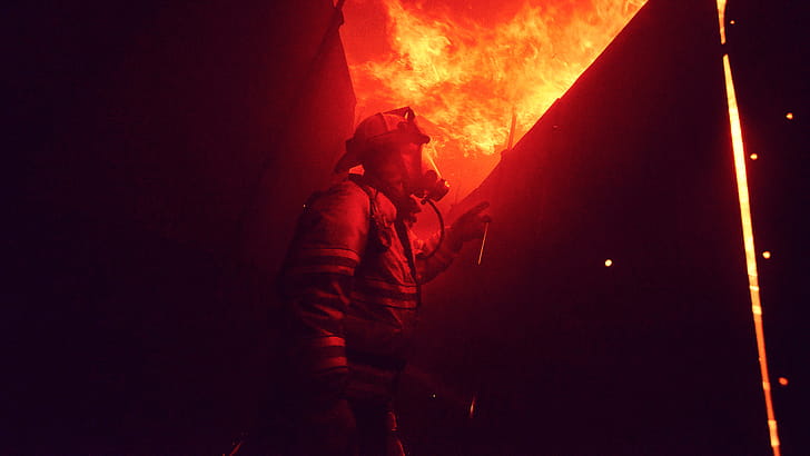Fireman, , , Firefighter wallpaper