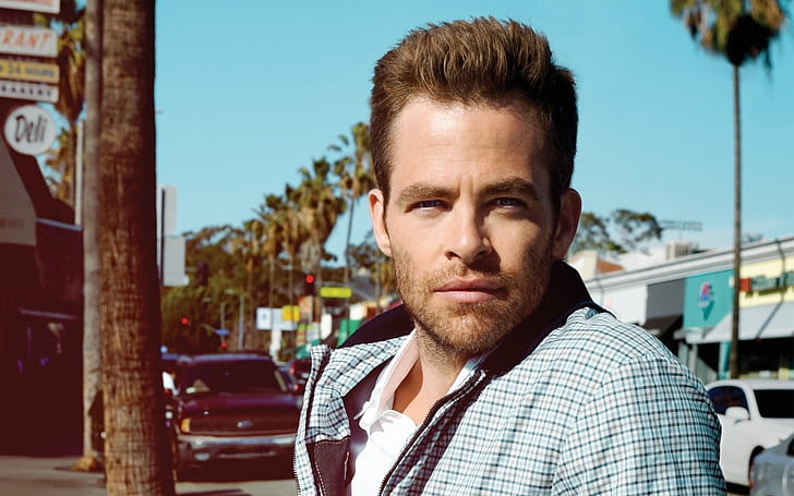 Chris Pine,  Backgrounds, wallpaper