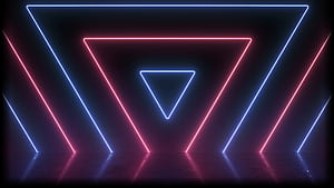 artistic, triangle wallpaper