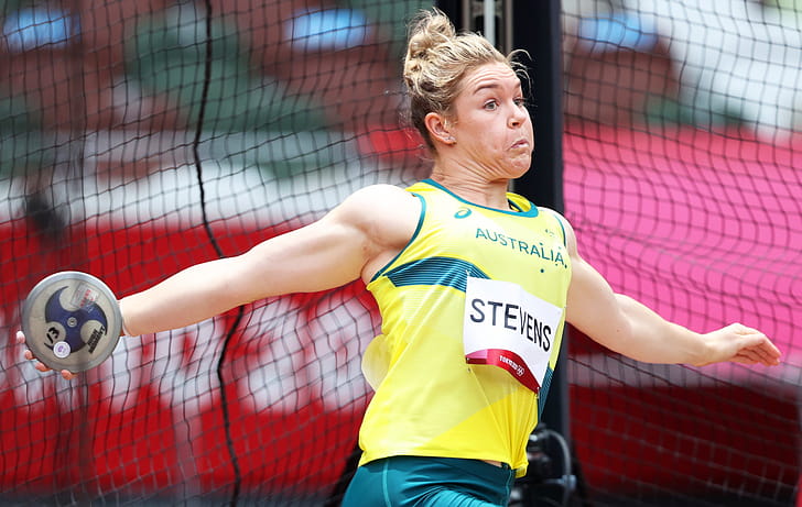 Dani Stevens, Discus Throw wallpaper