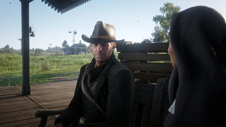 arthur morgan wallpaper