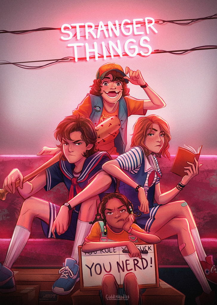 Stranger Things, Animated phone wallpaper