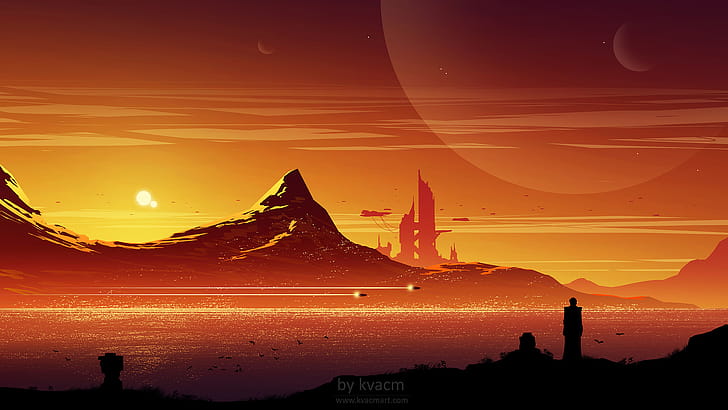 Landscape, Sci Fi wallpaper